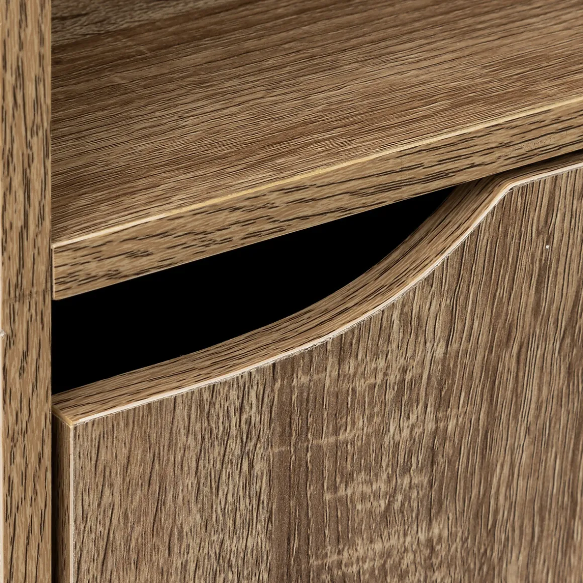 Estante MIX natural com 1 porta