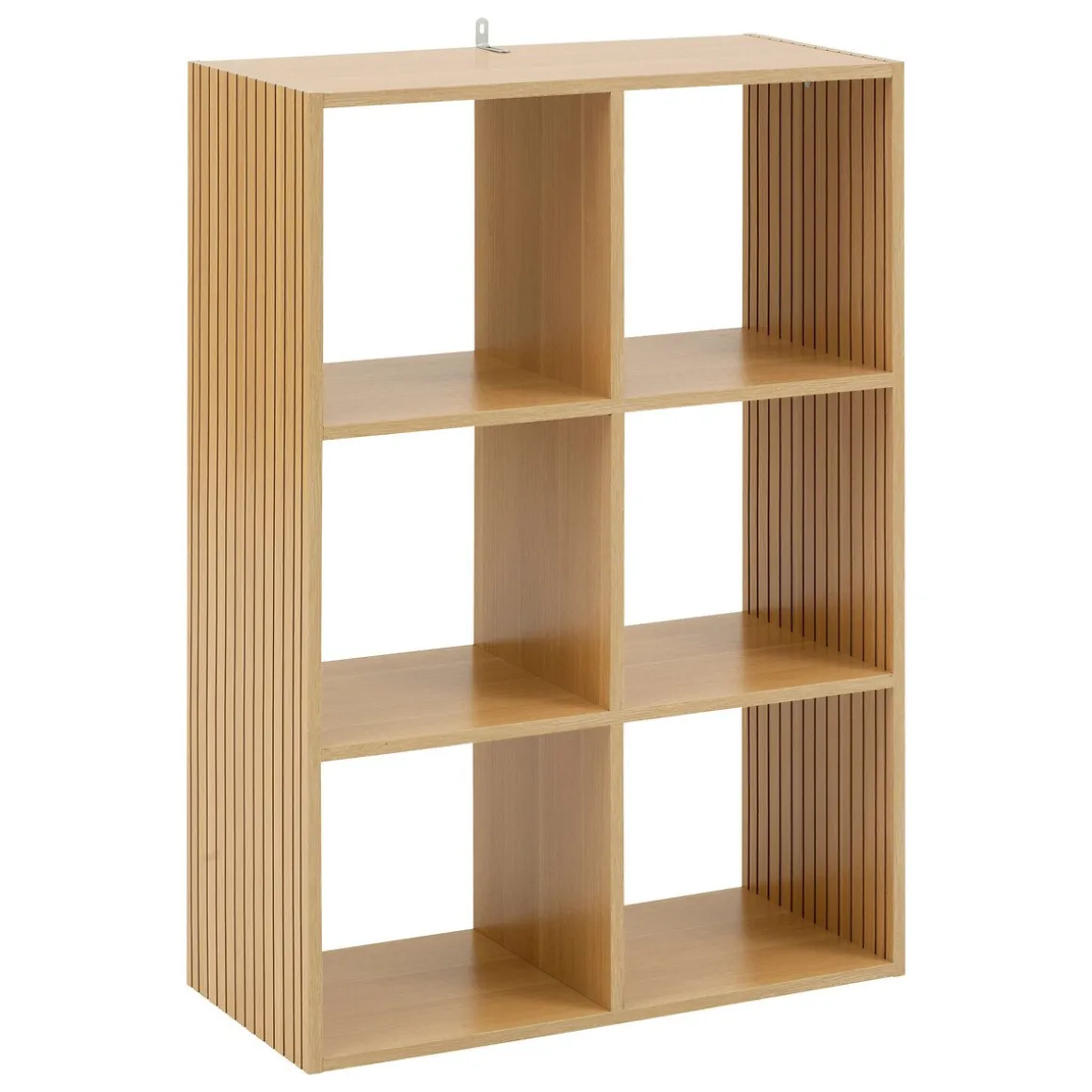 Estante MIX TASSO com 6 módulos castanha em mdf