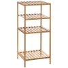 Estante wc natural em bambu 77,5cm