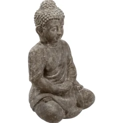 Estatueta buda em cimento
