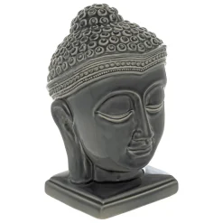 Estatueta em forma de buda YOLA azul 22,5cm