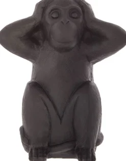 Estatueta macaco sábio surdo