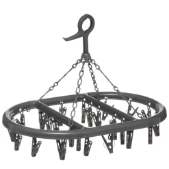 Estendal oval cinza p/suspensão com 24 molas