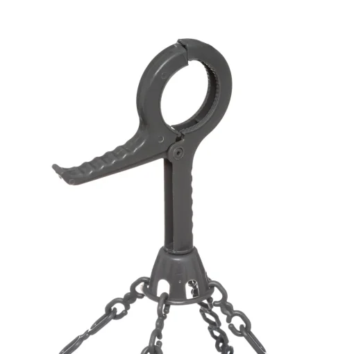 Estendal oval cinza p/suspensão com 24 molas