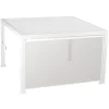 Estore para pérgola ÉVORA branco 3,6x3,6m