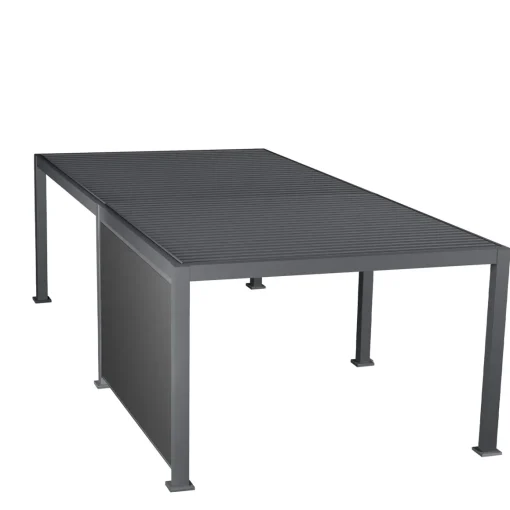 Estore para pérgola ÉVORA cinza graphite 3,6x6m