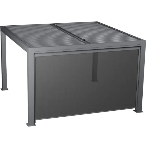 Estore semi-automático grande para pérgola MAJAE 10x213x339cm