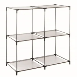 Estrutura cinza com 4 compartimentos MIXMODUL