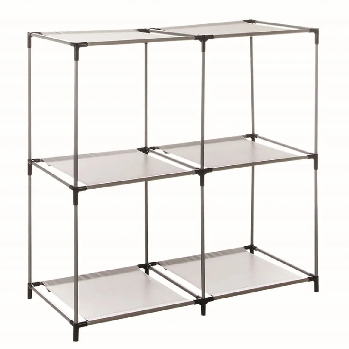 Estrutura cinza com 4 compartimentos MIXMODUL