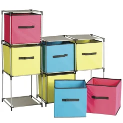 Estrutura cinza com 4 compartimentos MIXMODUL