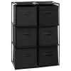 Estrutura MIX MODUL cinza escuro com 6 caixas