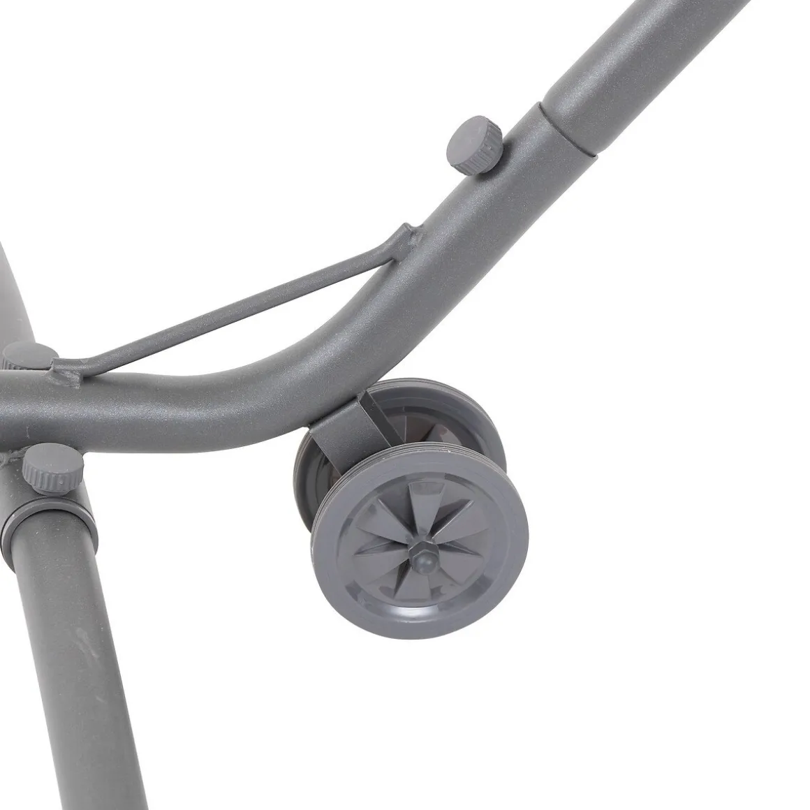 Estrutura para cama de rede panao ajustável em aço