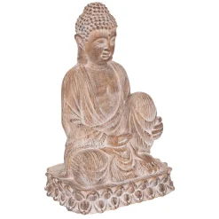 Estátua buda sentado 67cm