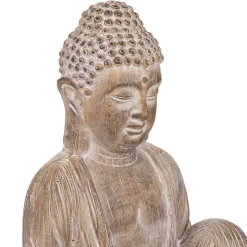 Estátua buda sentado 67cm