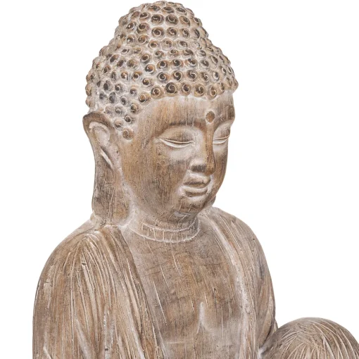 Estátua buda sentado 67cm