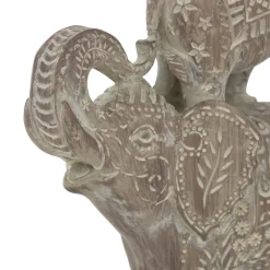 Estátua de elefante castanha ABOU