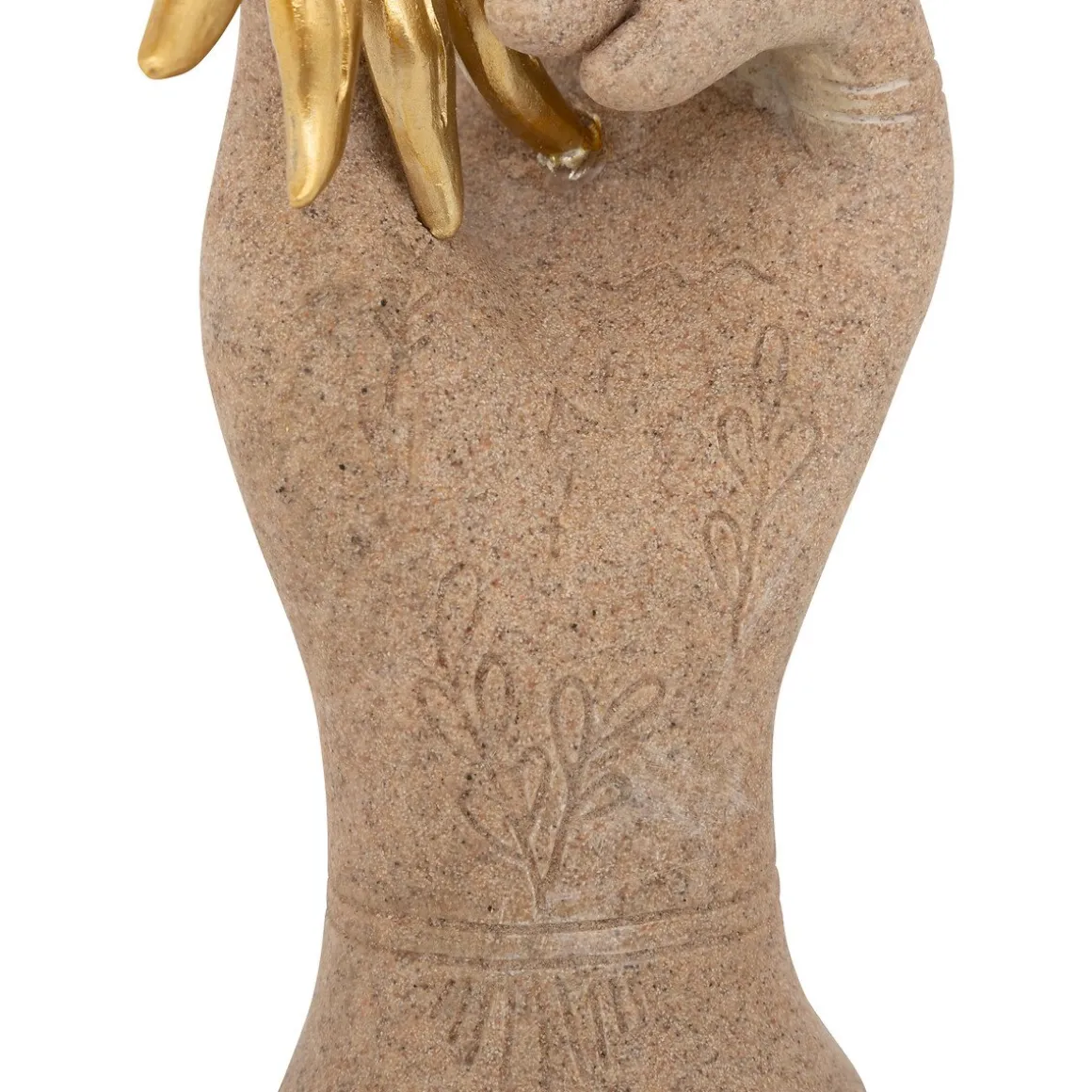 Estátua Decorativa Mão Em Resina 21cm