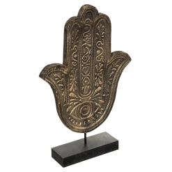 Estátua mão dourada OASIS 37cm