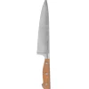 Faca CHEF com cabo de madeira