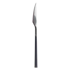Faca de mesa LUNE inox com cabo preto