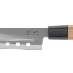 Faca SANTOKU com cabo em bambu