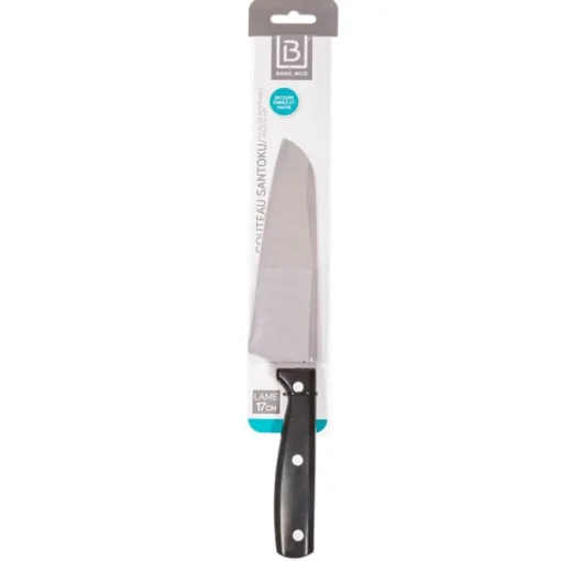Faca SANTOKU com cabo suave