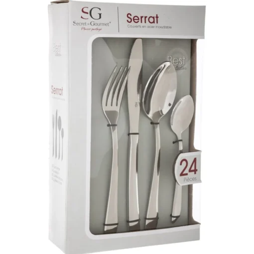 Faqueiro de 24 peças SERRAT