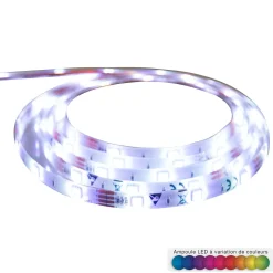Fita led 5m com telecomando