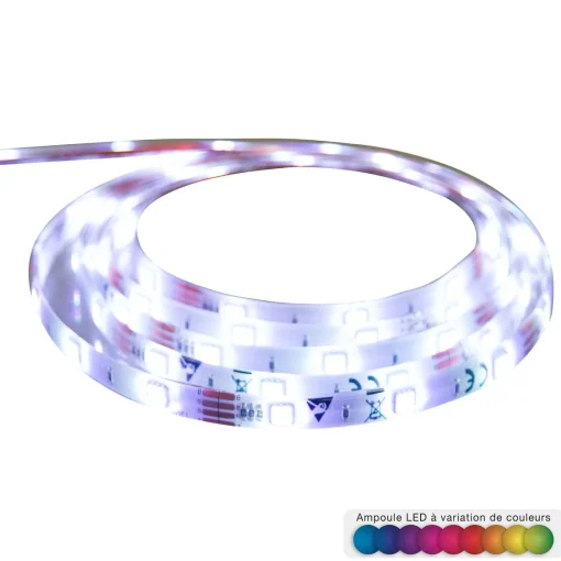 Fita led 5m com telecomando