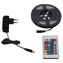 Fita led 5m com telecomando