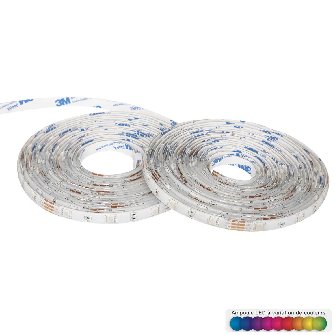 Fita led multicolor com comando10m