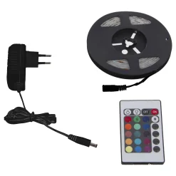 Fita led multicolor com comando10m