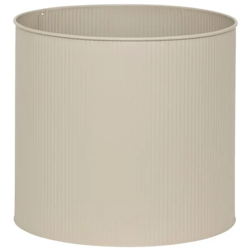 Floreira AZE em metal bege 27cm