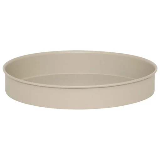 Floreira AZE em metal bege 27cm