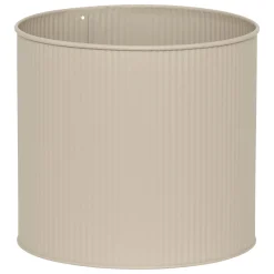 Floreira AZE em metal bege 44,3cm