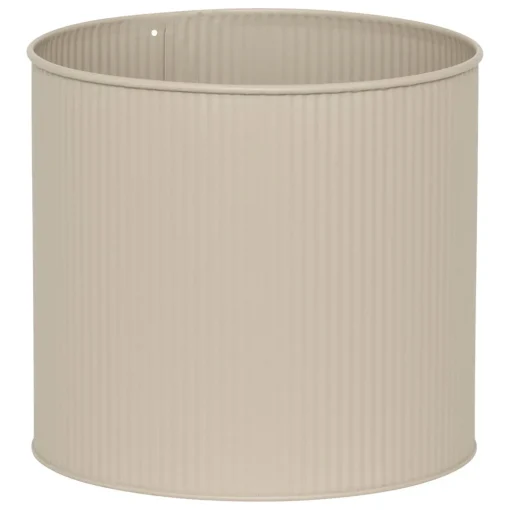 Floreira AZE em metal bege 44,3cm