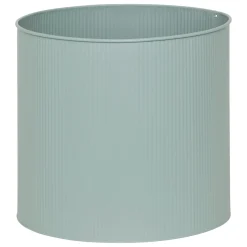 Floreira AZE em metal verde 27cm
