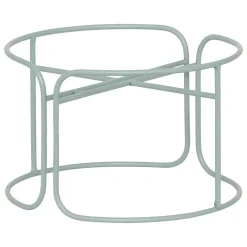 Floreira AZE em metal verde 27cm
