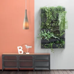 Floreira cascata GARDEN WALL cinza