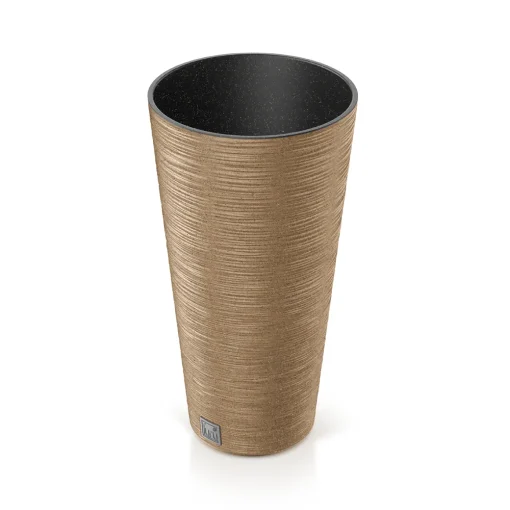 Floreira FURU eco wood castanha 48cm