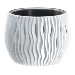Floreira SANDY bowl branco 18cm