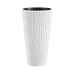 Floreira SANDY slim branco 62cm