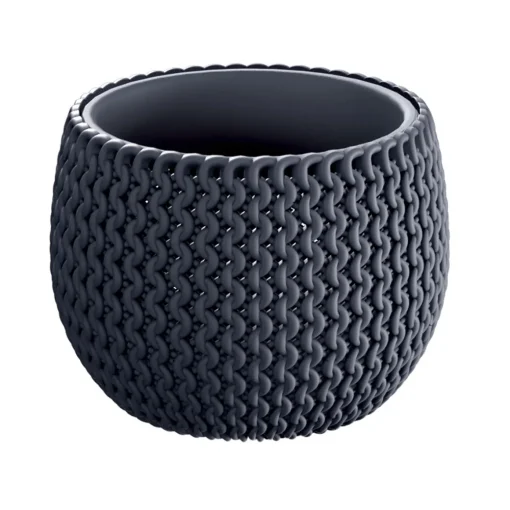 Floreira SPLOFY bowl cinza antracite 18cm