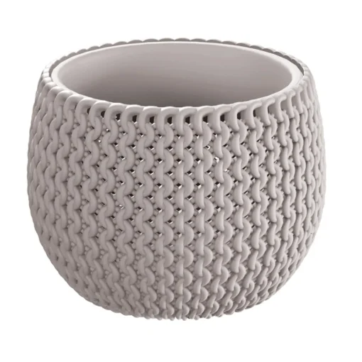 Floreira SPLOFY bowl taupe 18cm