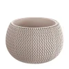 Floreira SPLOFY bowl taupe 29cm