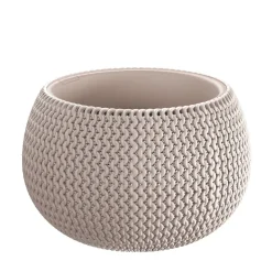 Floreira SPLOFY bowl taupe 29cm