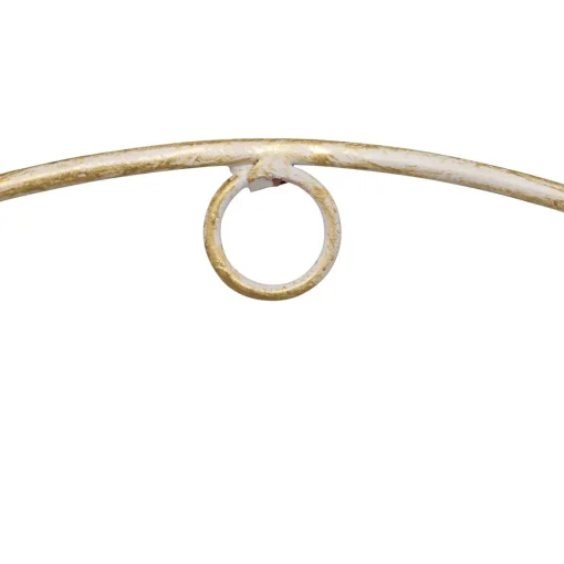 Floreira TINO em metal branco 28cm