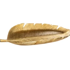 Folha decorativa JUNGLE electro dourada