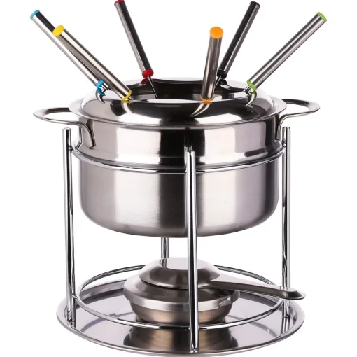 Fondue em inox para 6 pessoas