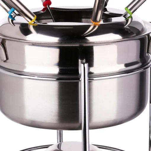 Fondue em inox para 6 pessoas